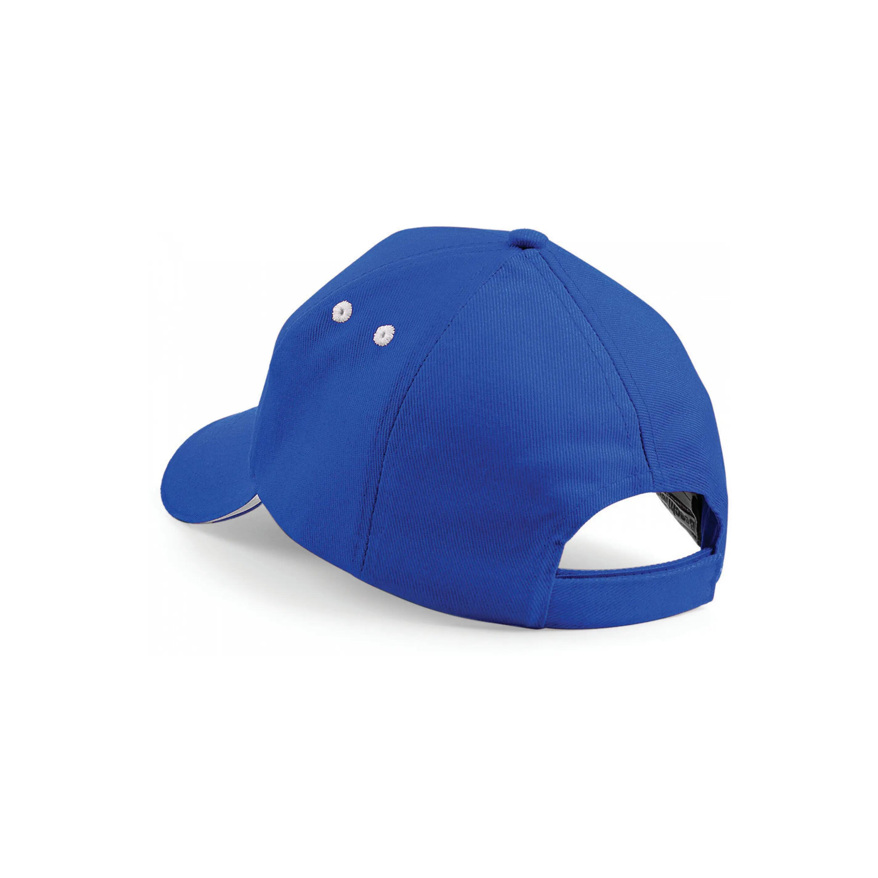 Casquette homme Ultimate à 5 panneaux  - Bright Royal / White - One Size 2/2