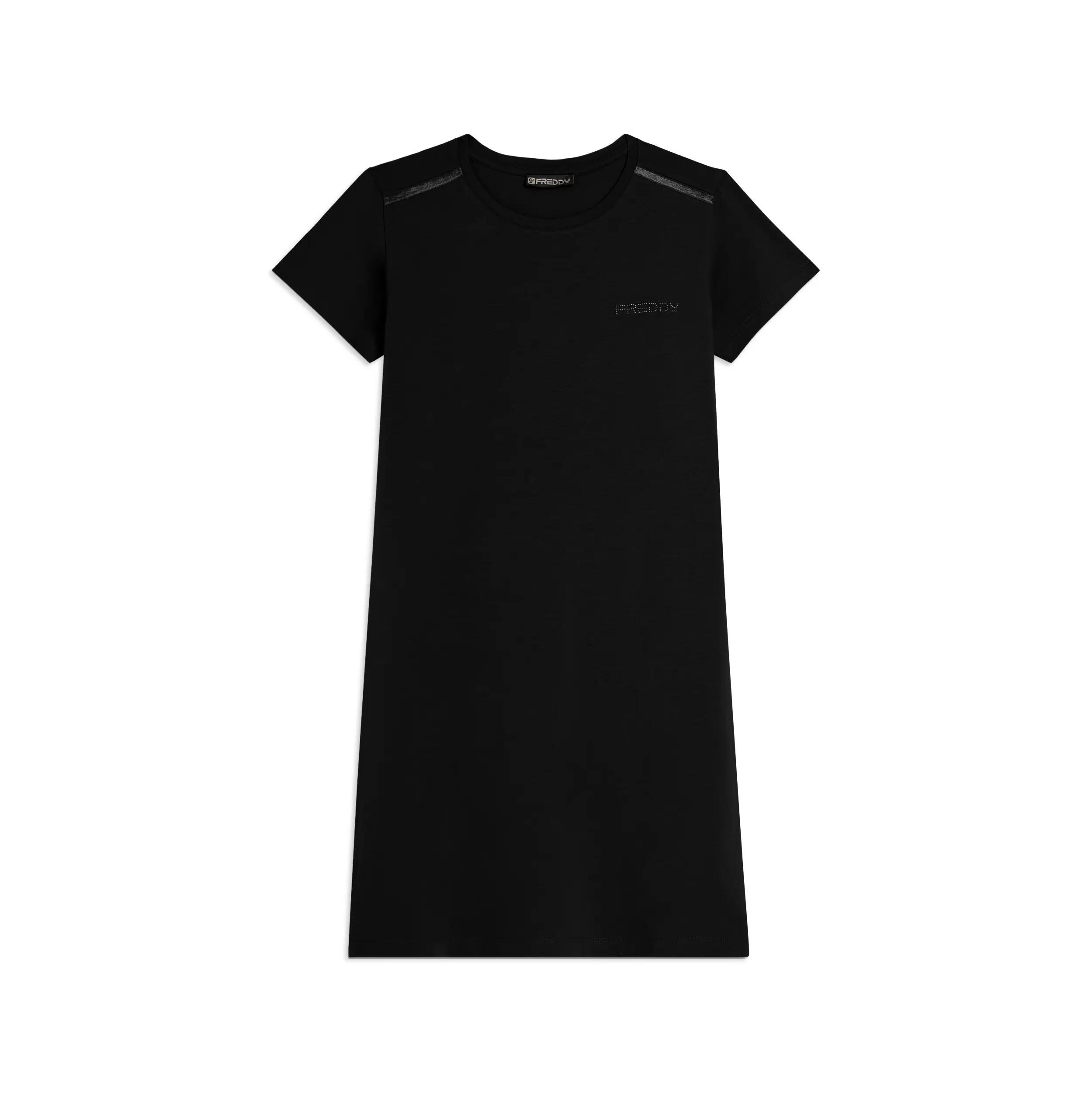 Vestido regular fit de largo medio con logotipo FREDDY 1/5