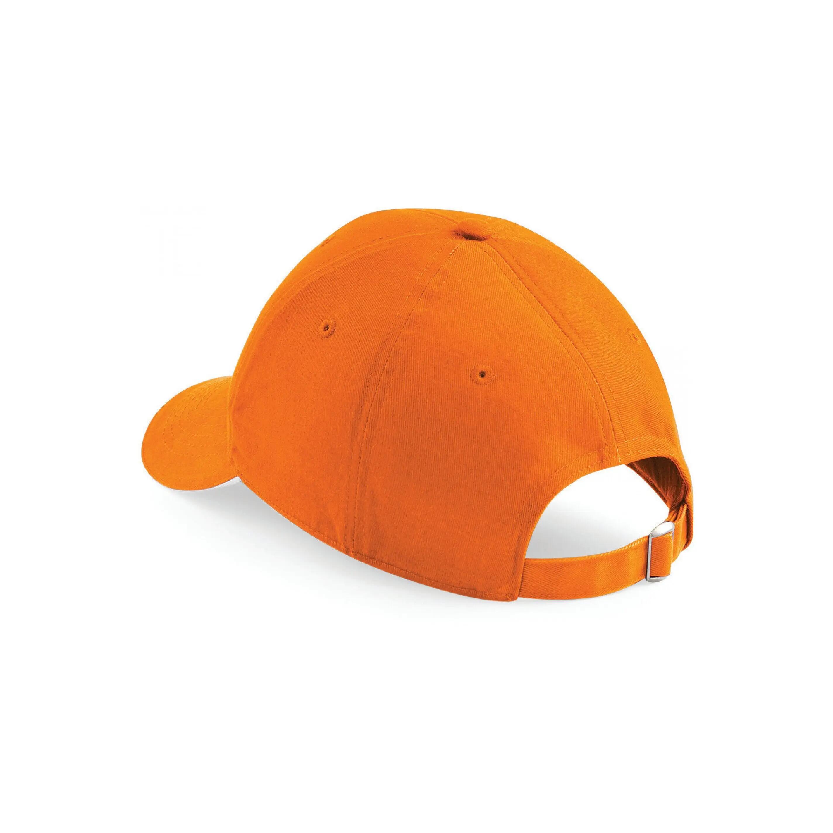 Casquette Athleisure - 6 panneaux - Orange / White - One Size 2/2