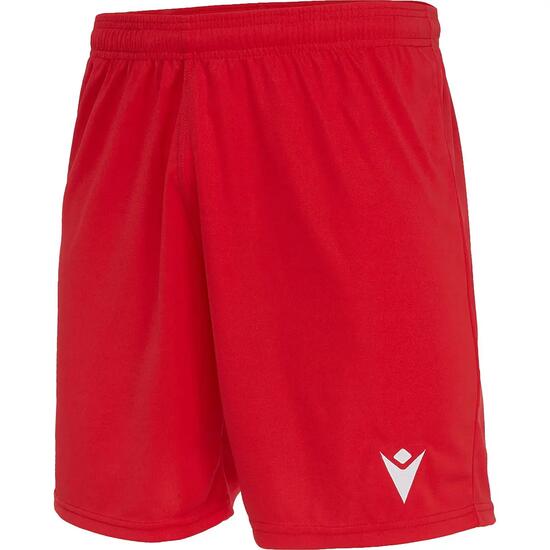 Short de match - football - homme - léger, taille élastique - mesa hero - rouge