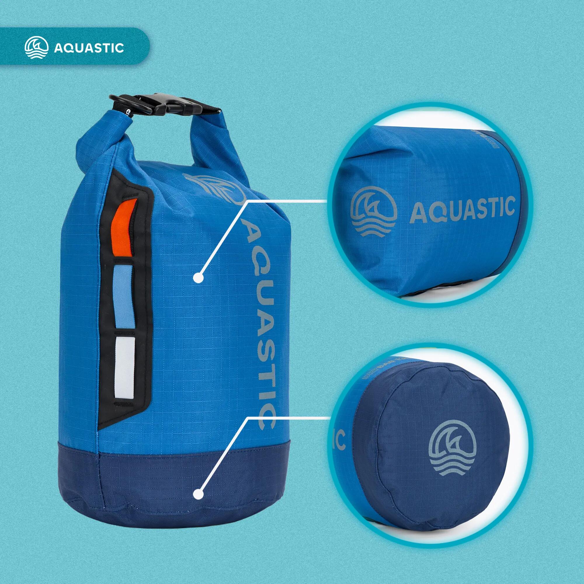 Sac étanche AQUASTIC Dry Bag 13 l Nylon/TPU 6/7