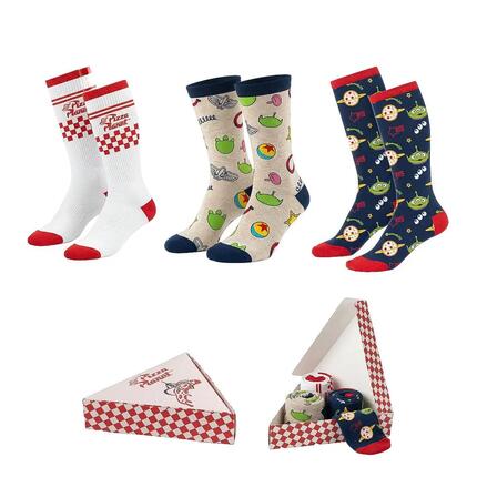 Lot de chaussettes multicolores en coton doux pour enfants Toy Story