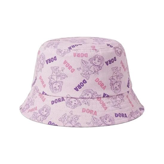 Cappello da pescatore bambino Dora Rosa Chiaro