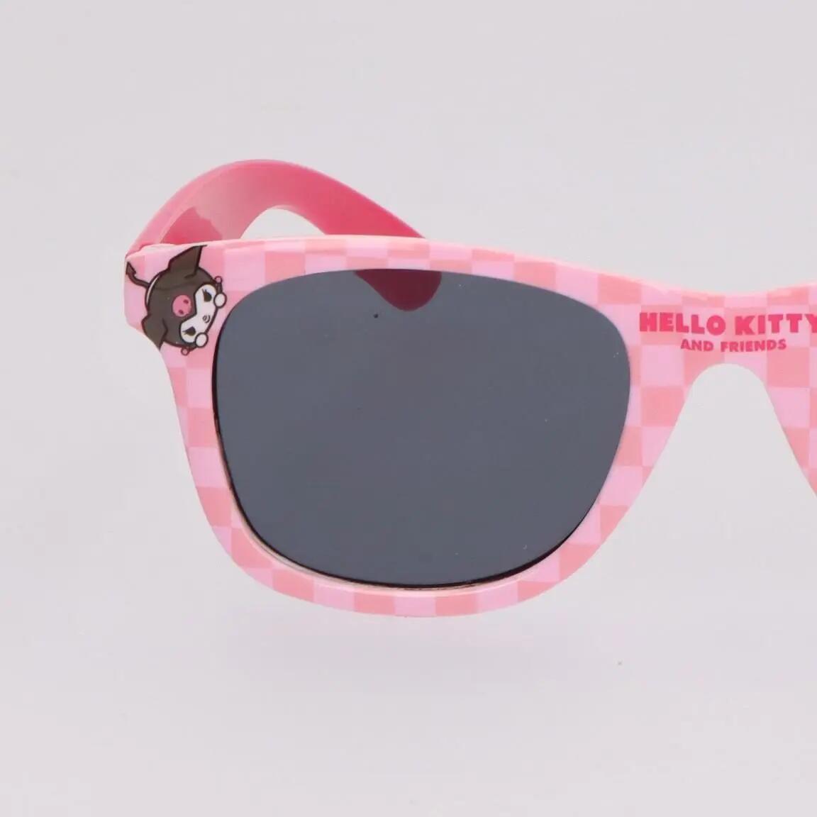 Set Infantil Hello Kitty Boné e Gafas de Sol Estampadas Rosa e Fucsia 7/7