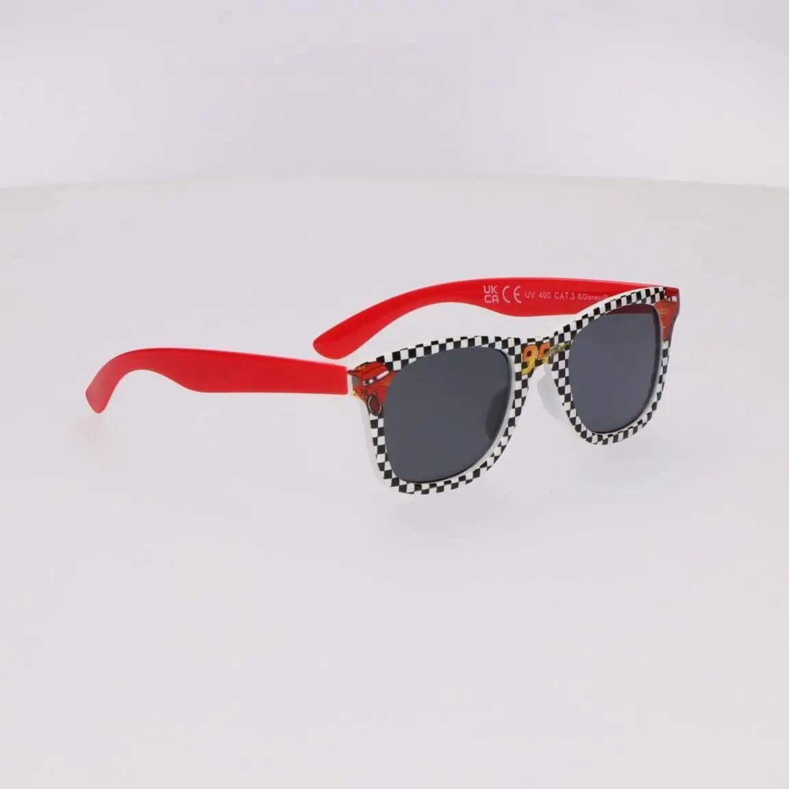 Set Kinder Cars Kappe Roja mit Visier und Gafas de Sol Estampadas 7/7