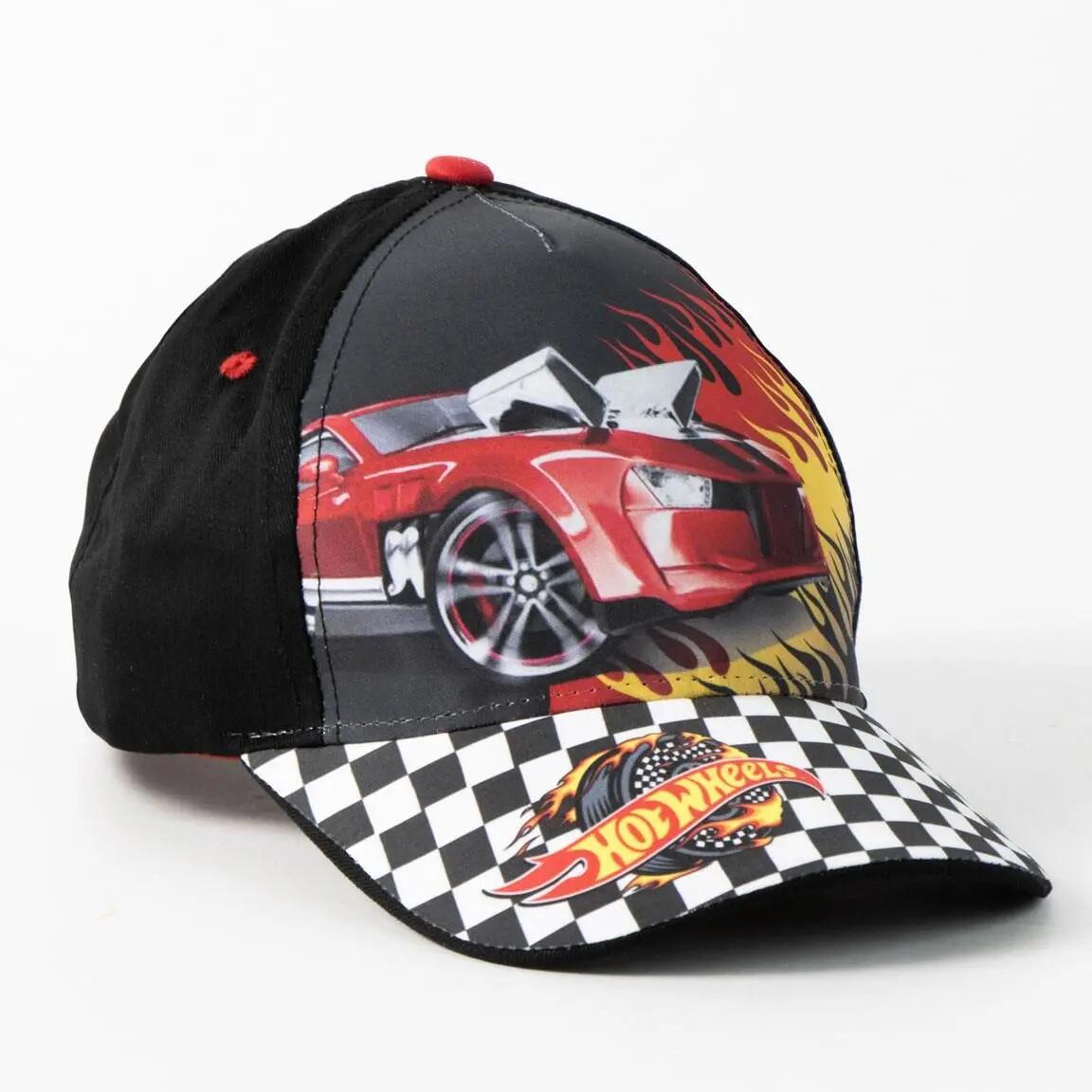 Kappe Kinder Hot Wheels Negra mit Visier Curva und Cierre Ajustable 53 cm 7/7