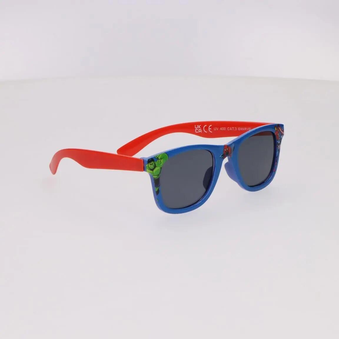 Set Enfant Avengers Hulk avec Casquette et Gafas de Sol Azul et Rojo 5/6