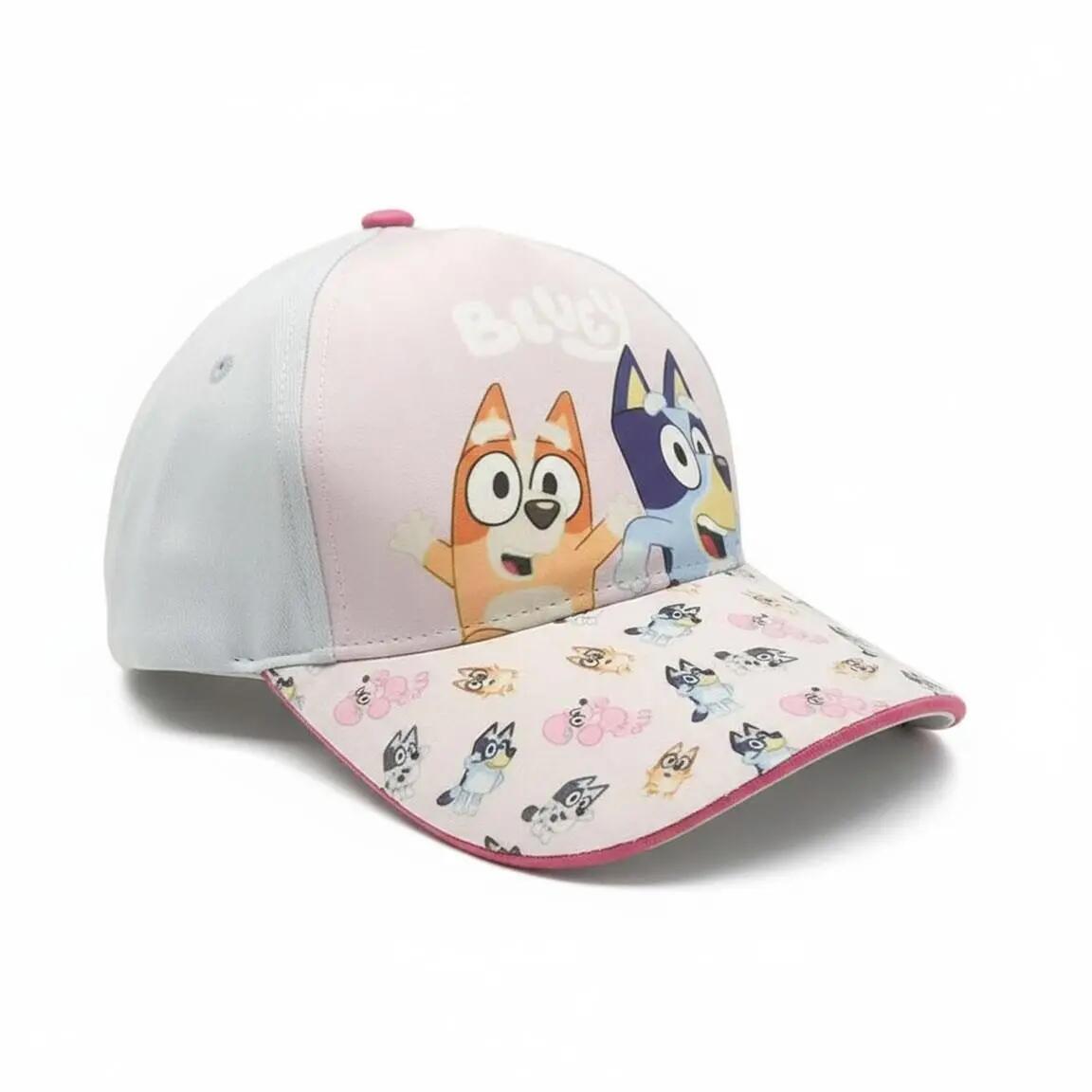 Casquette Enfant Bluey avec Visière Curva et Ajuste Trasero, Color Azul 4/7