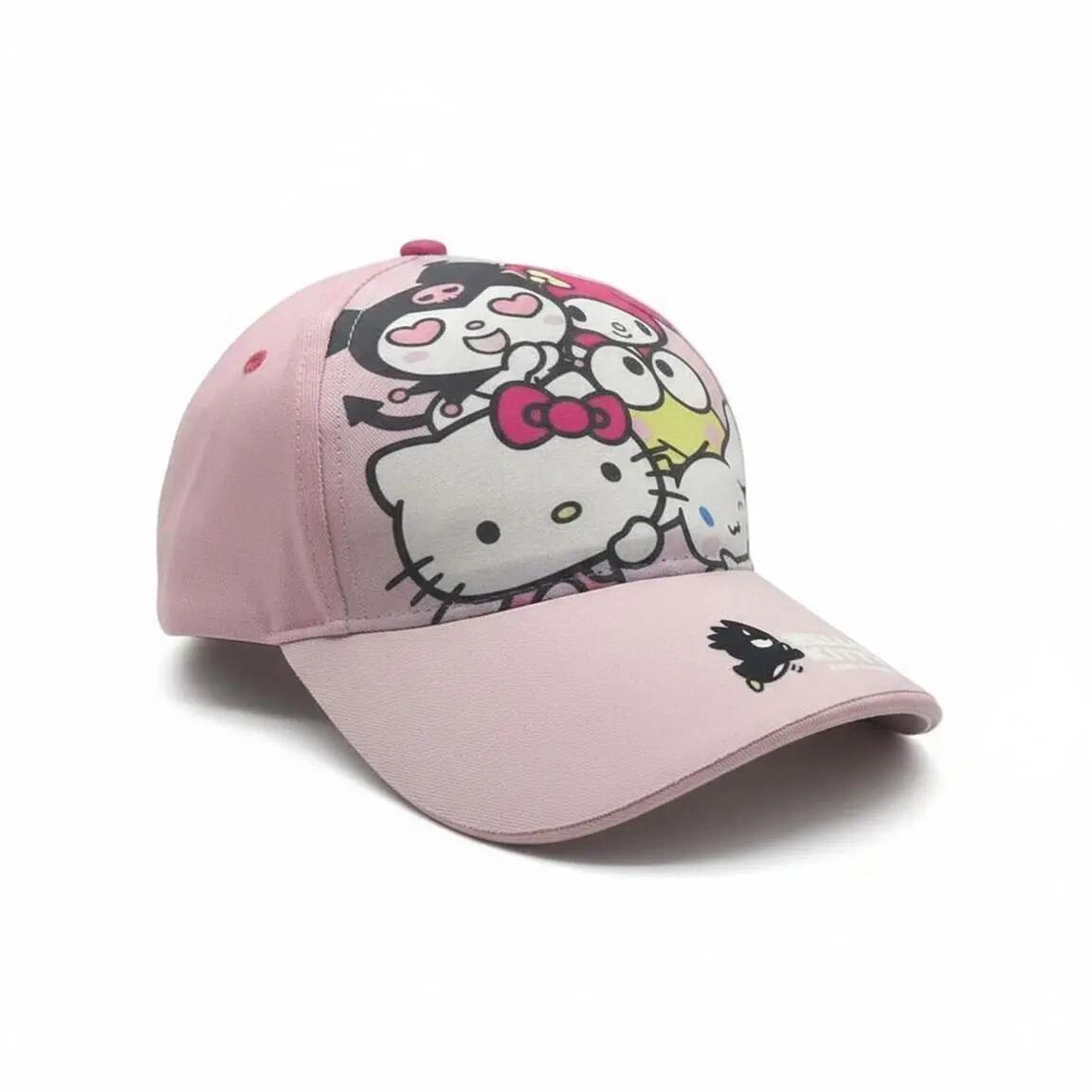 Kappe Kinder Hello Kitty Rosa mit Visier Curva und Cierre Ajustable Trasero 4/7
