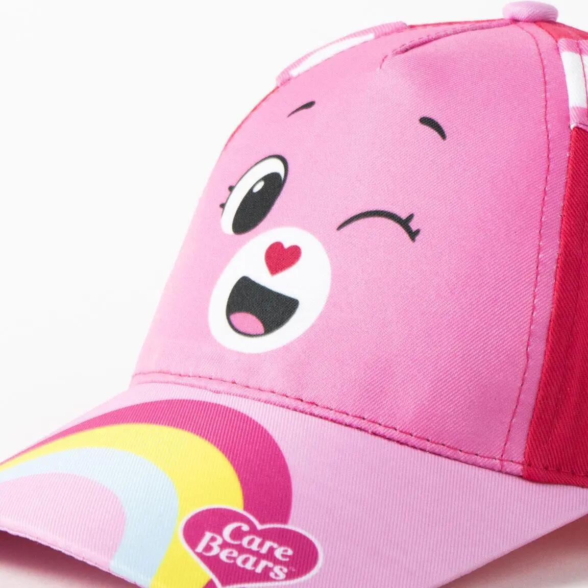 Cappellino Bambini Care Bears con Visiera Curva e Aplicaciones 3D Rosa Fucsia 4/6