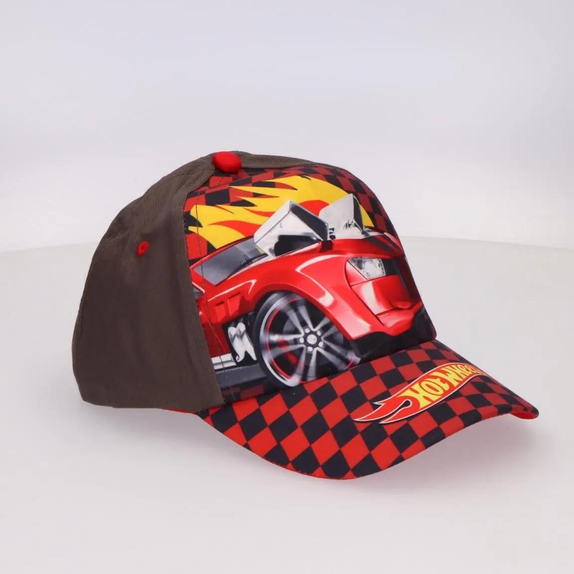 Set Kinder Hot Wheels Kappe und Gafas de Sol Estampado Rojo und Schwarz 2/6