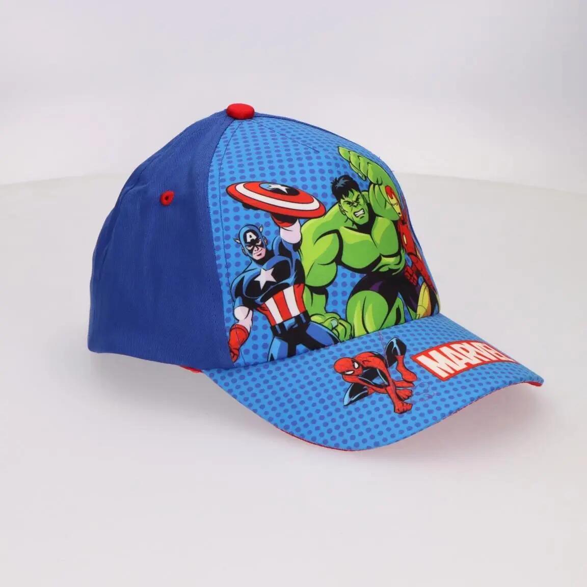Set Enfant Avengers Hulk avec Casquette et Gafas de Sol Azul et Rojo 2/6