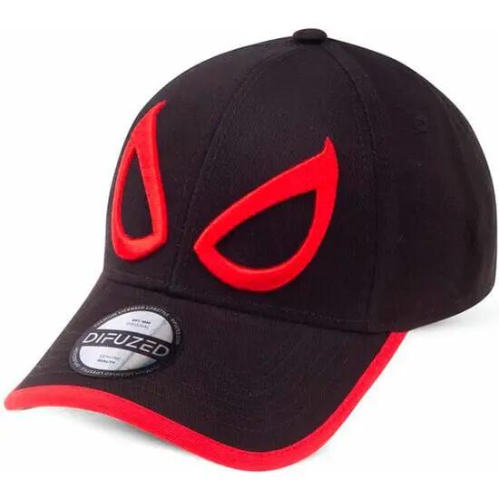 Cappellino Adulti Spiderman Minimal Eyes Negra e Roja de cotone con Visiera 2/3