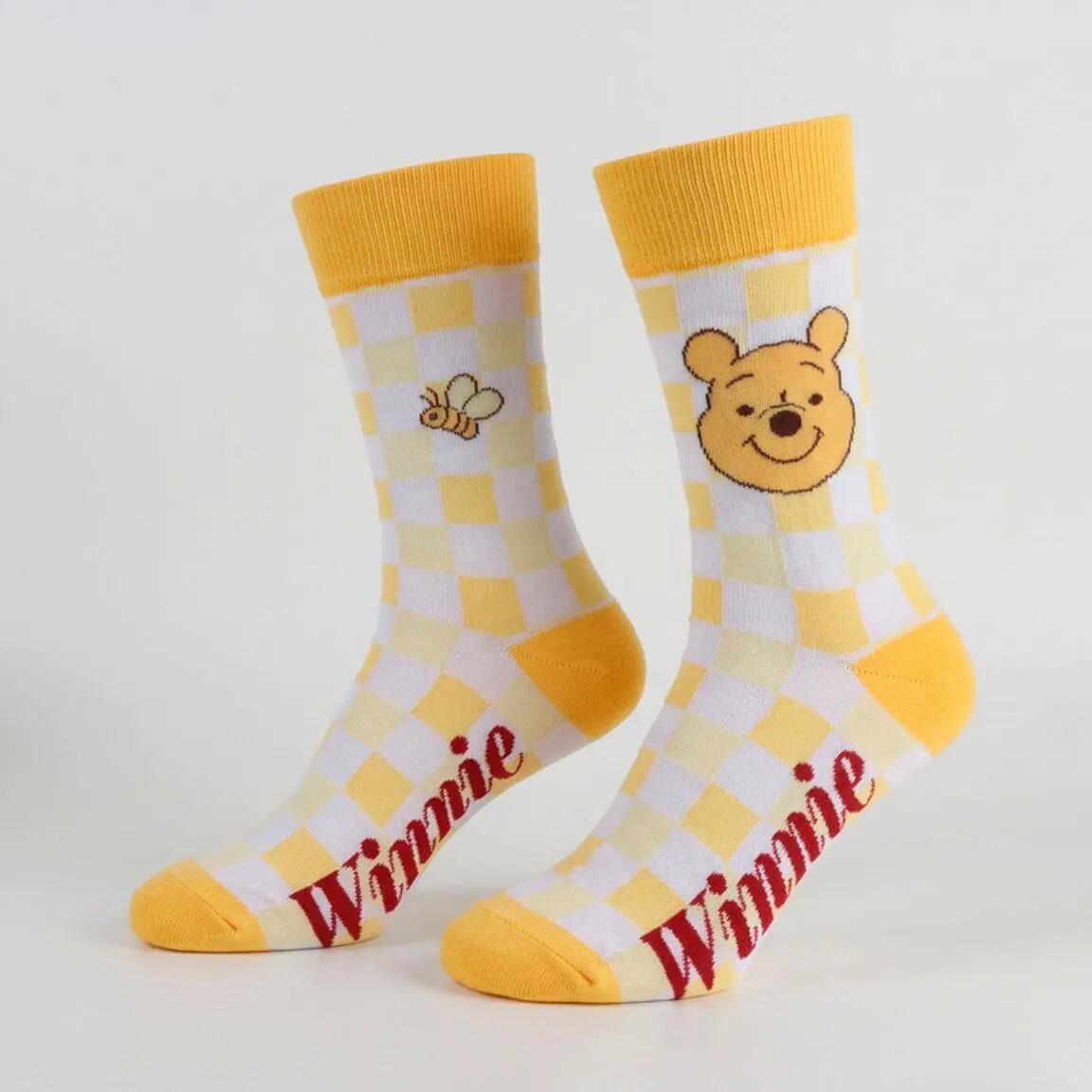 Pack de Calcetines Infantil Winnie the Pooh Suaves de Algodón Multicolor 5/7