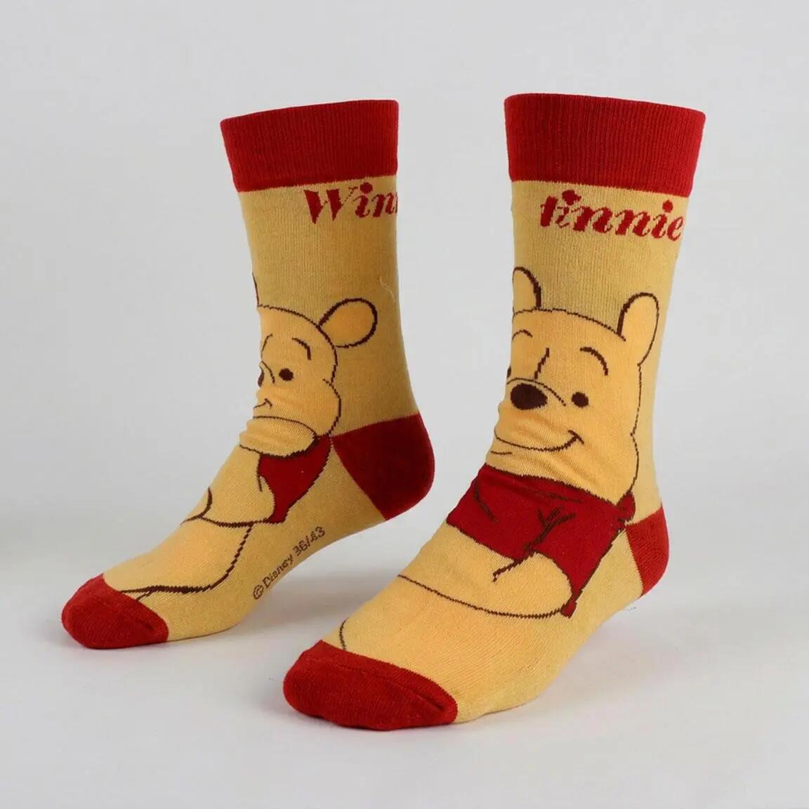 Pack de Calcetines Infantil Winnie the Pooh Suaves de Algodón Multicolor 4/7