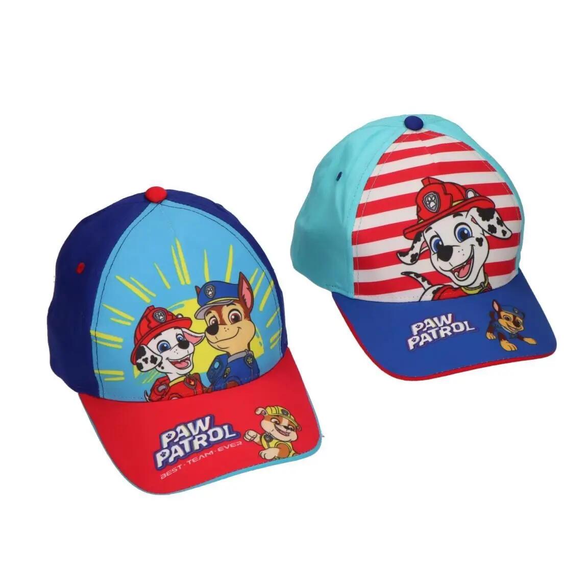 Gorra Infantil PAW Patrol Ajustable con Visera Azul y Roja con Estampado 3/7