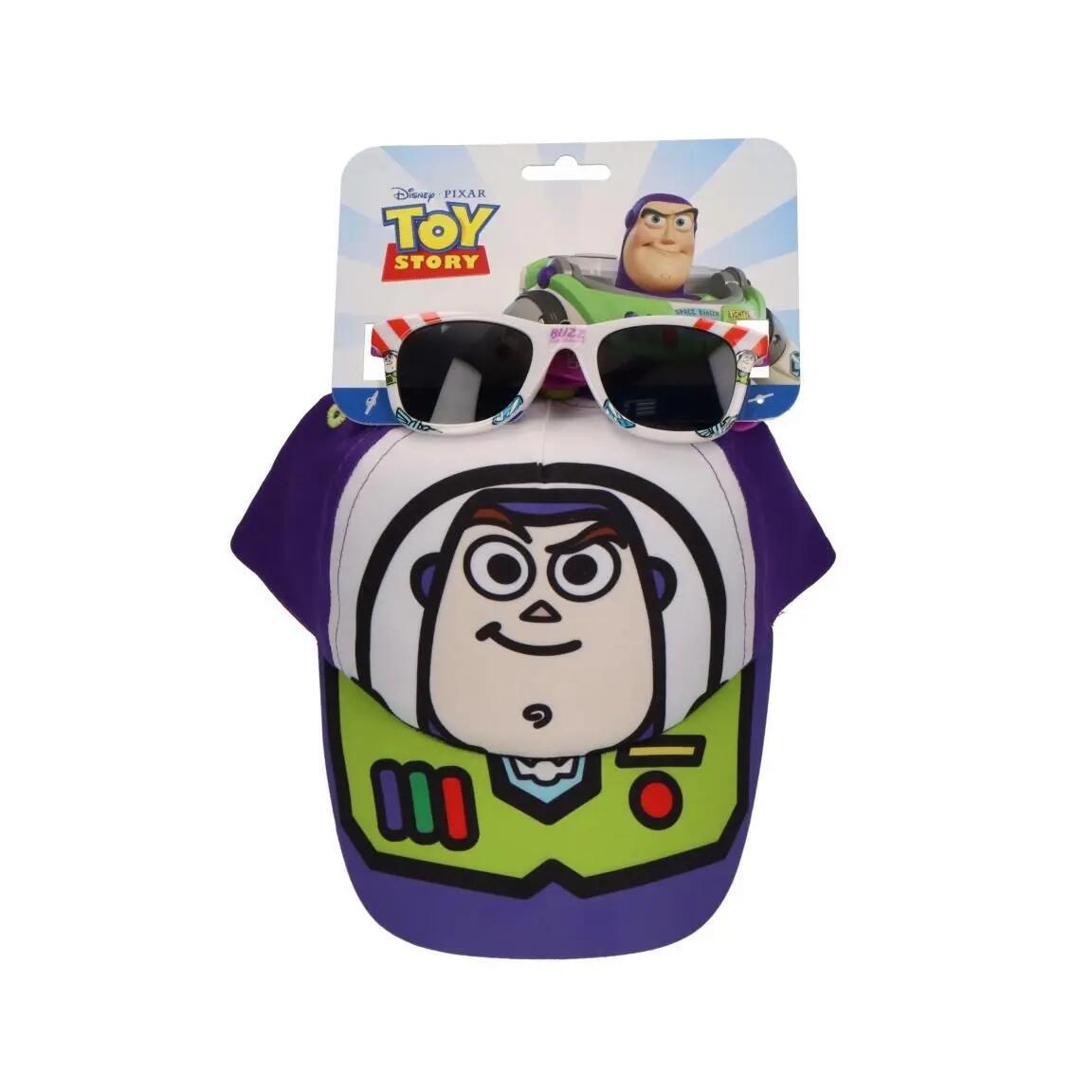 Set Infantil Toy Story Boné e Gafas de Sol Buzz Lightyear Multicolor 2/7