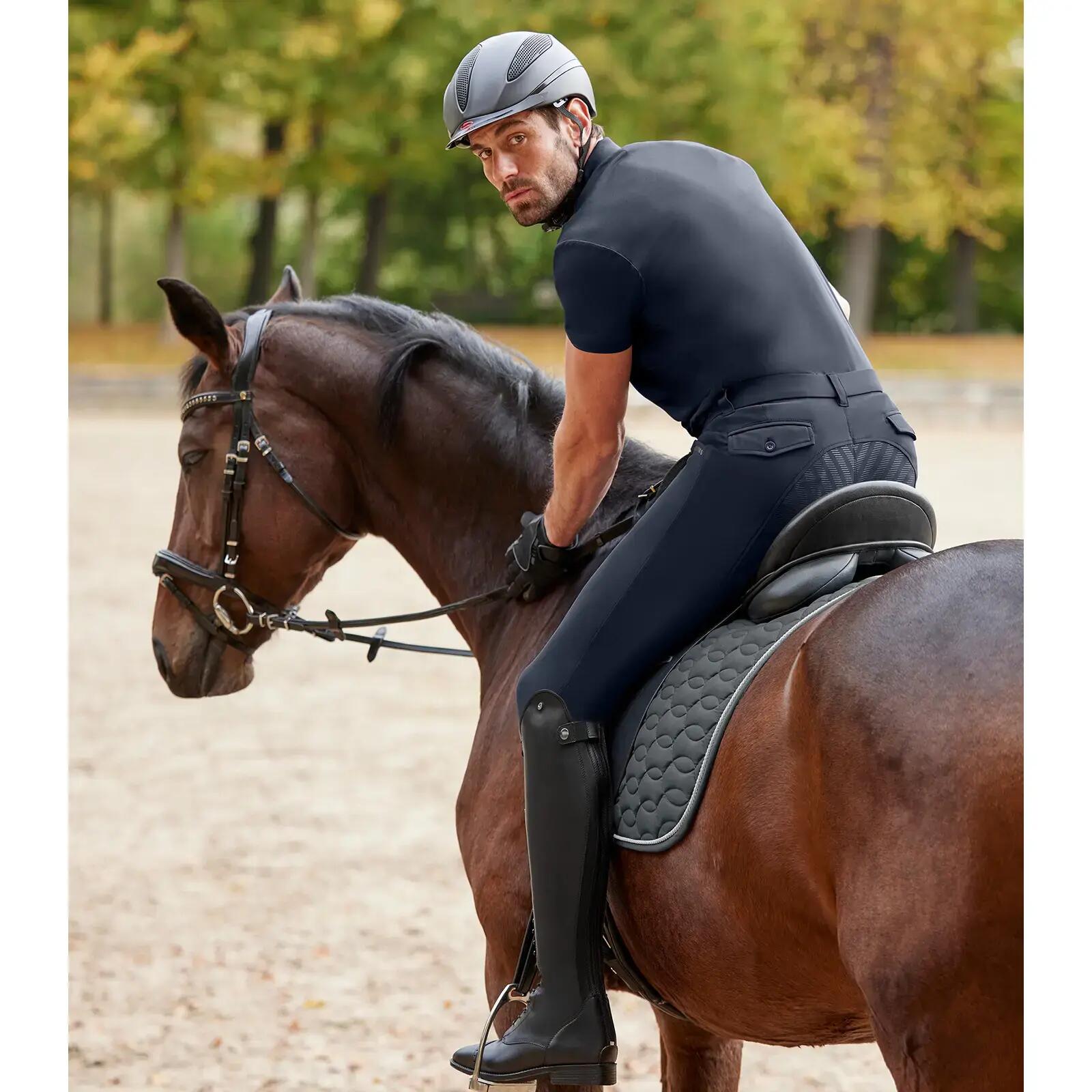 Pantaloni da equitazione mid grip ELT Marc 3/5
