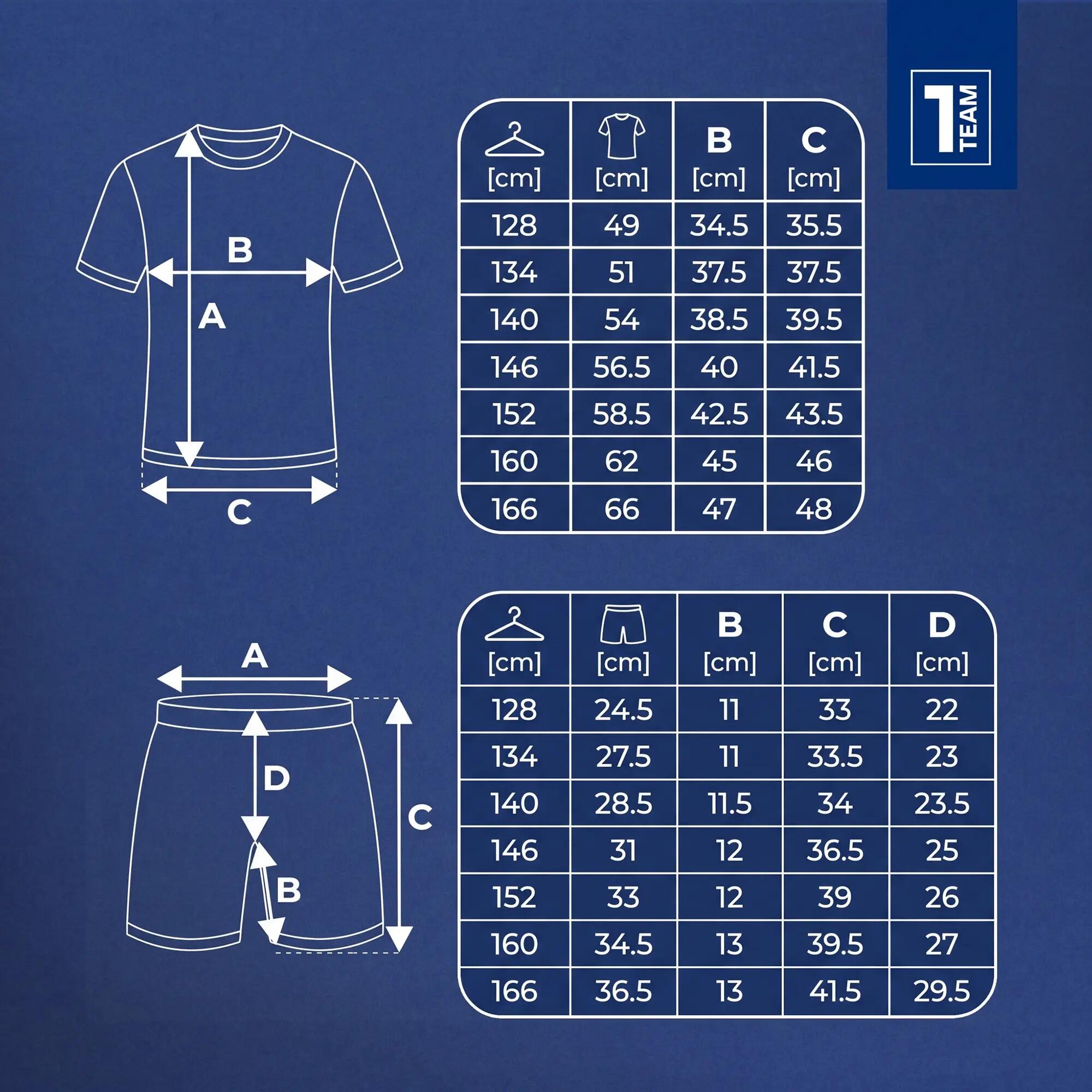 Conjunto de fútbol infantil OneTeam Precision Set 2/7