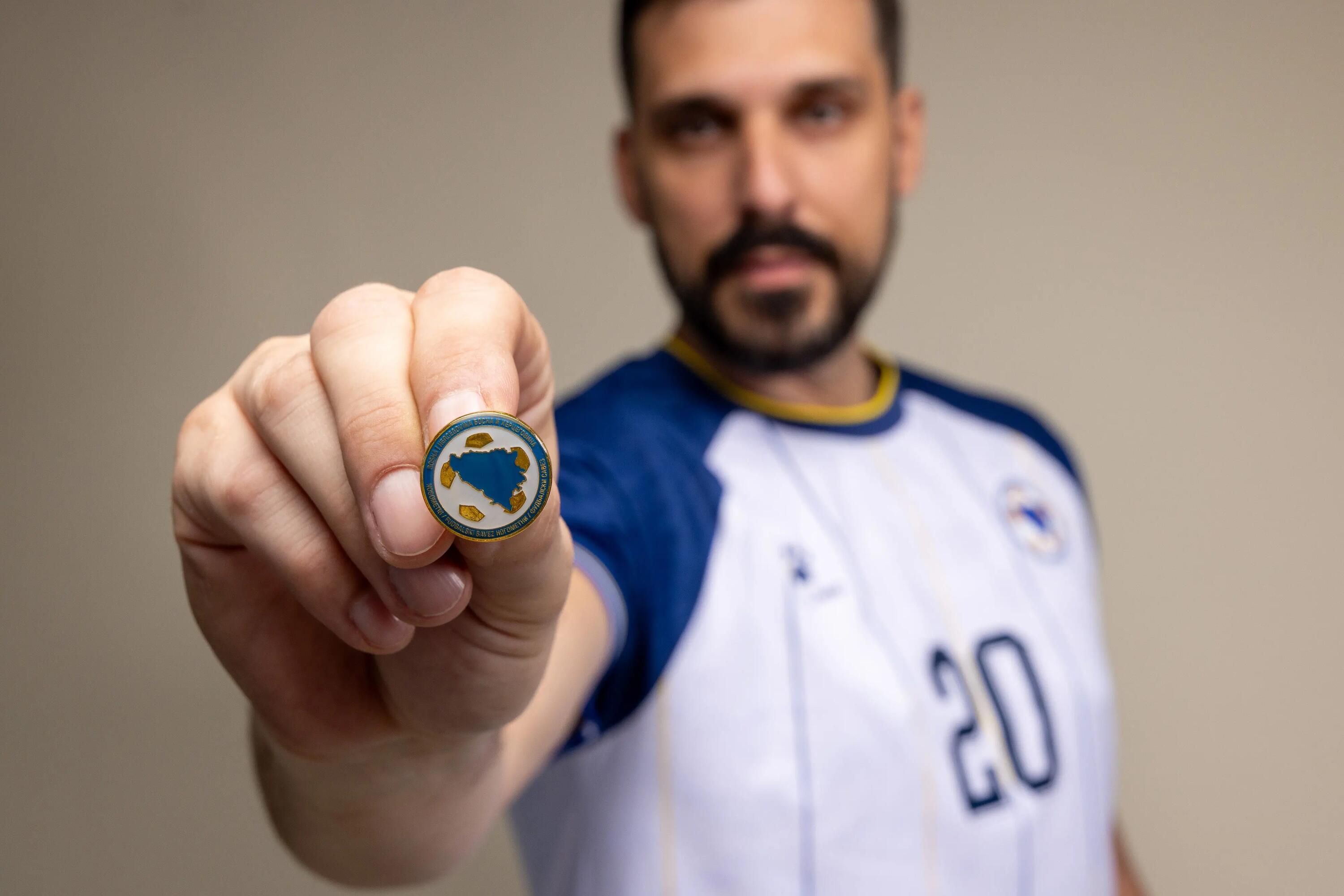 Kelme Camiseta 2ª Equipación Bosnia & Herzegovina Mundial 2026 - Player Version 4/5