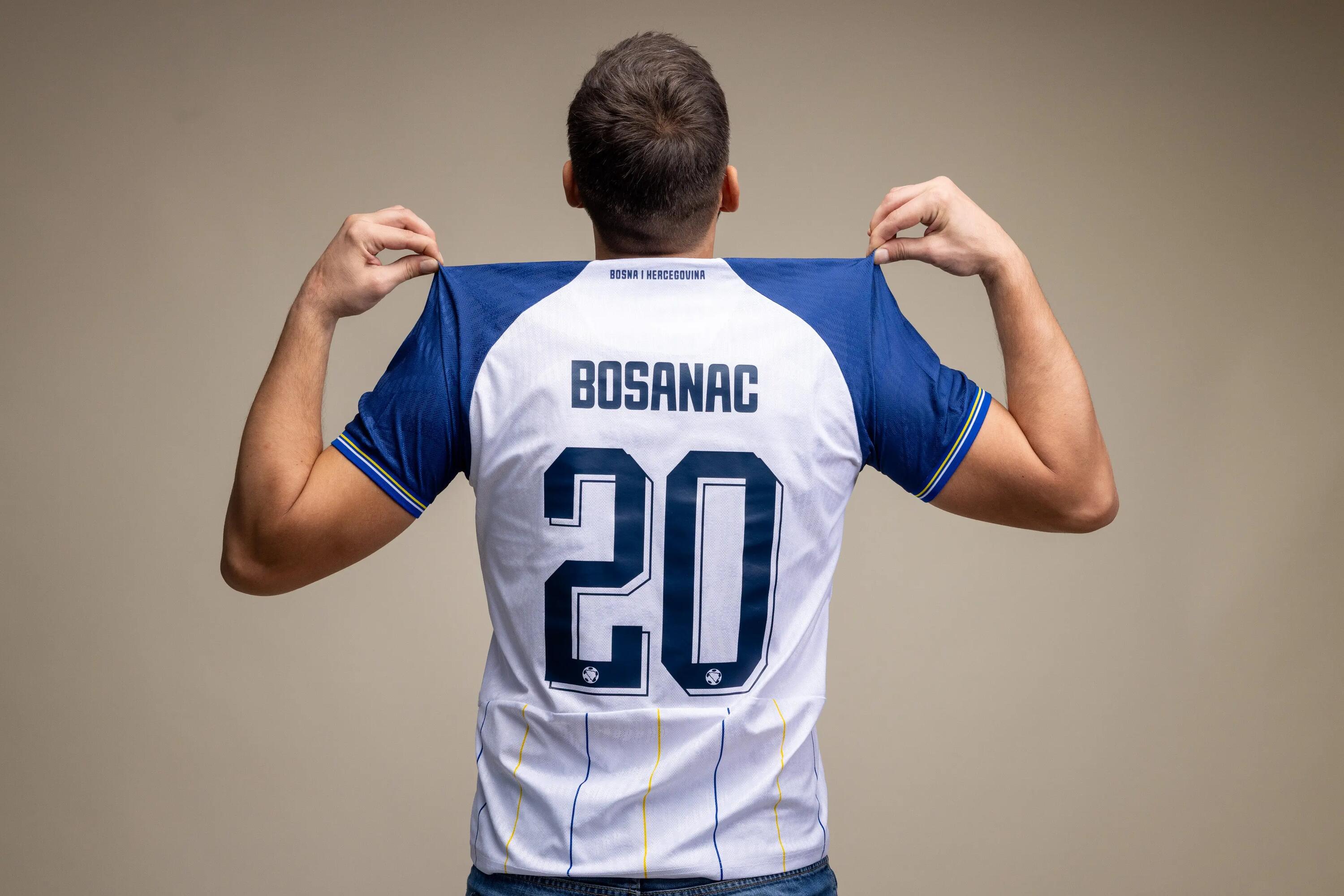 Kelme Camiseta 2ª Equipación Bosnia & Herzegovina Mundial 2026 - Player Version 3/5