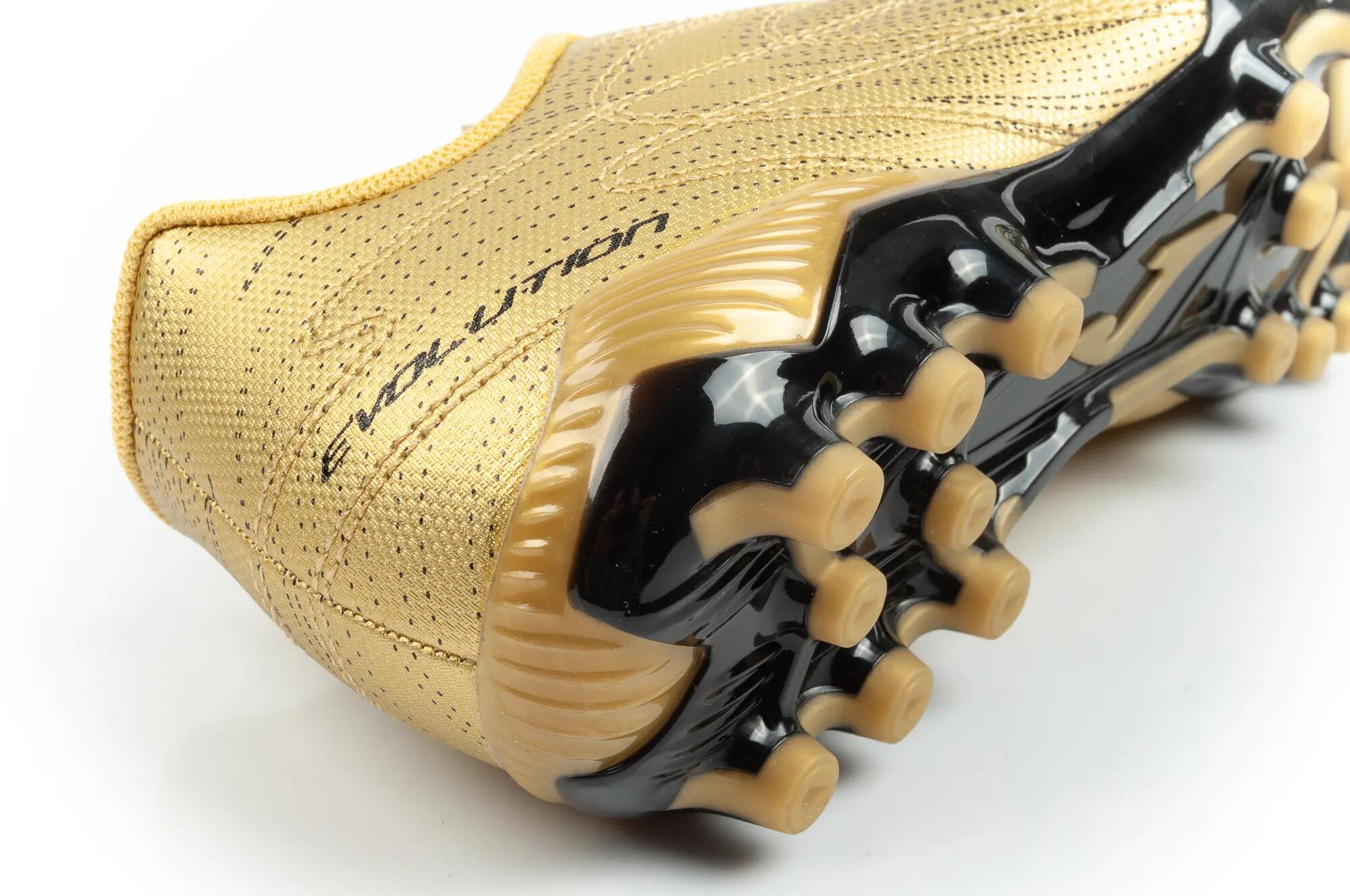 Buty piłkarskie korki chłopięce, Evolution Jr 26 EVJS AG 7/10