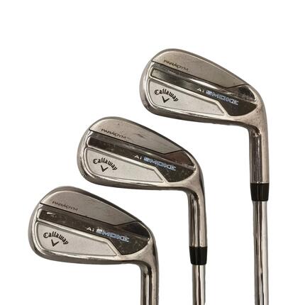 Callaway Paradym AI Smoke IJzerset / 6-PW+SW / Flex Regular / Staal
