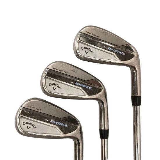 Callaway Paradym AI Smoke IJzerset / 6-PW+SW / Flex Regular / Staal