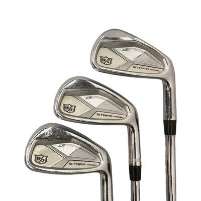 Wilson staff cb staff model ijzerset / 3-pw / flex regular / staal