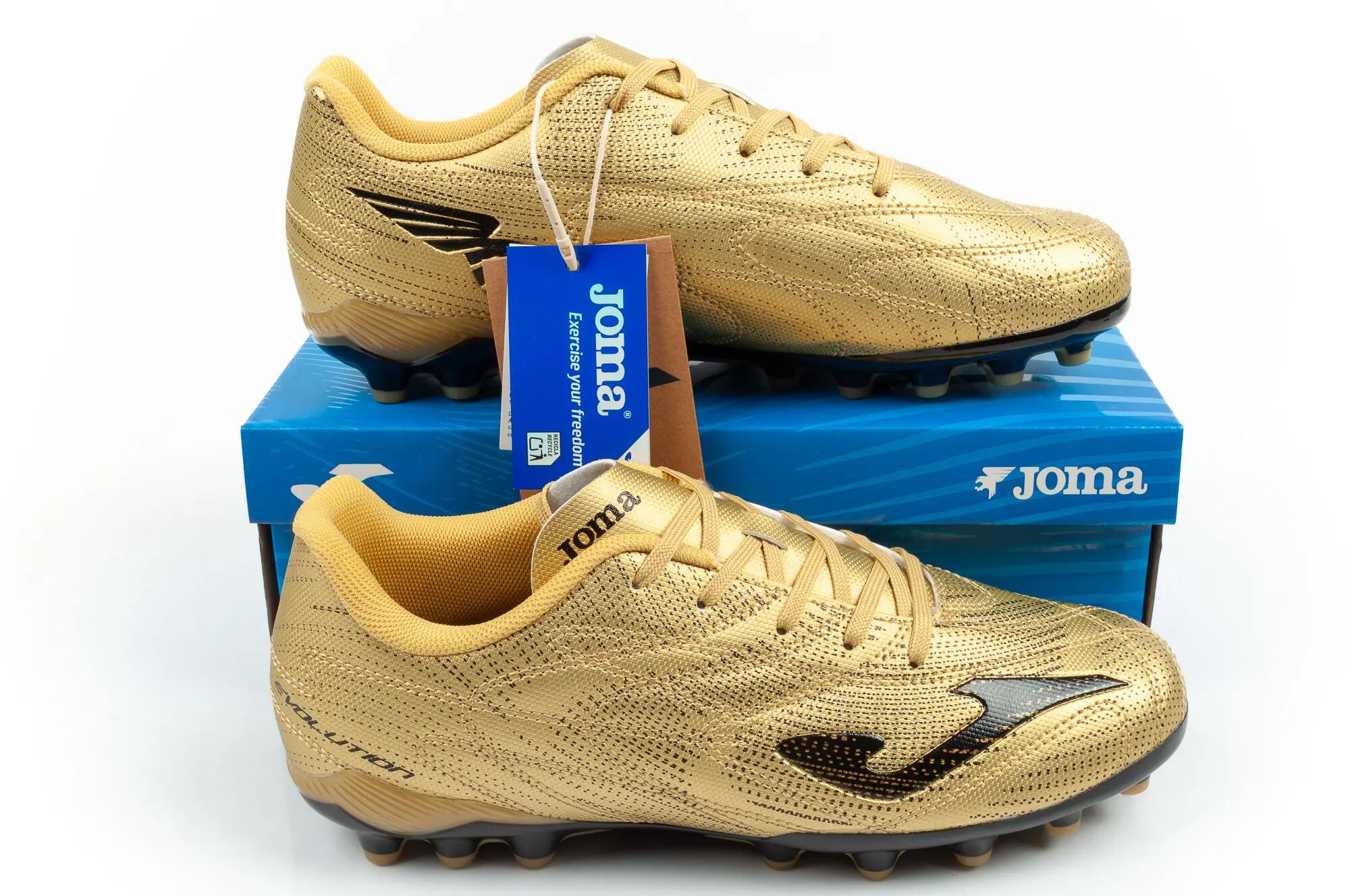 Buty piłkarskie korki chłopięce, Evolution Jr 26 EVJS AG 10/10