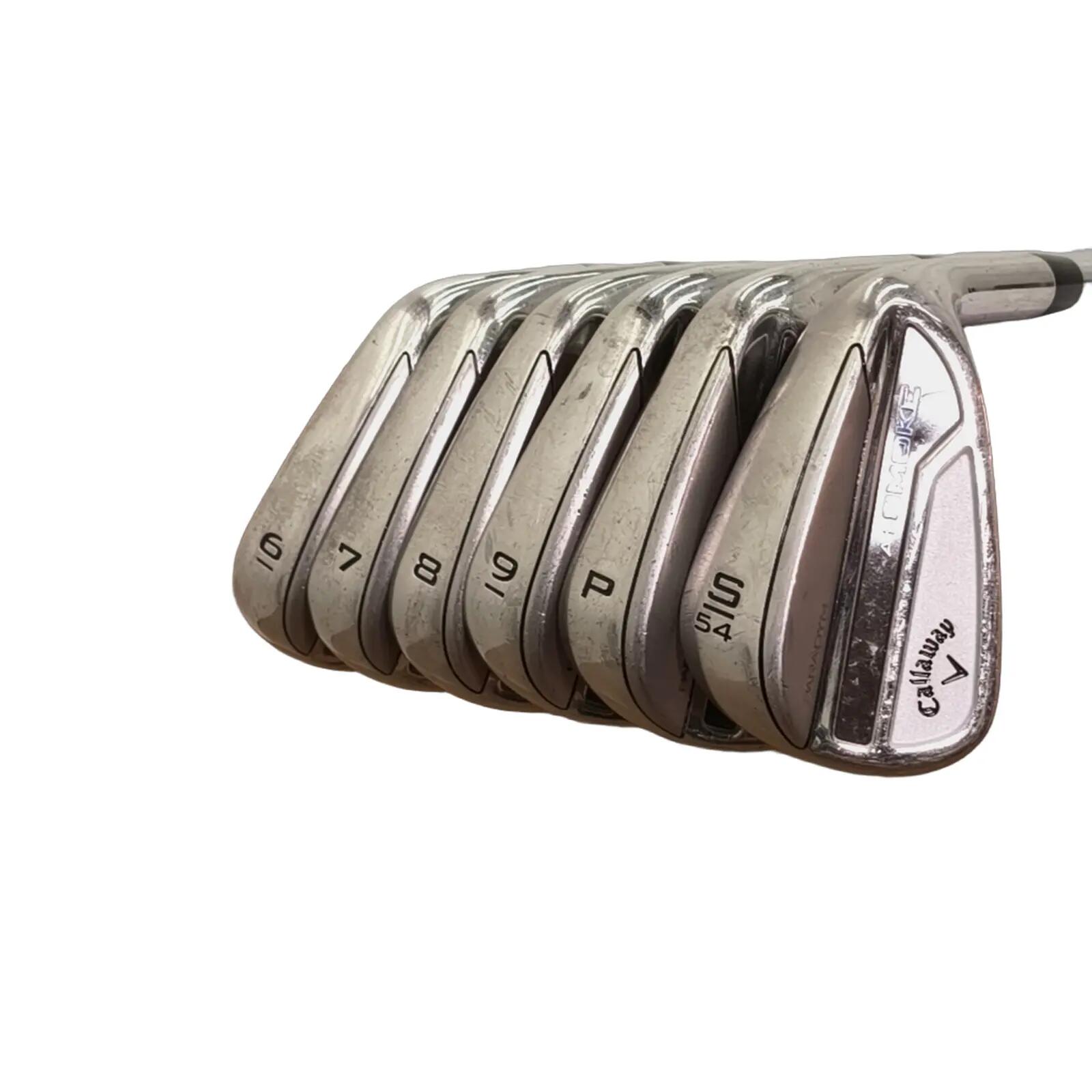 Callaway Paradym AI Smoke IJzerset / 6-PW+SW / Flex Regular / Staal 3/7