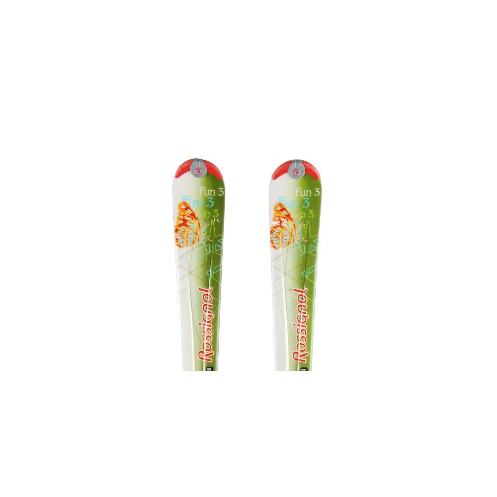 SECOND HAND - Sci Rossignol Fun 3 + Attacchi 2/4