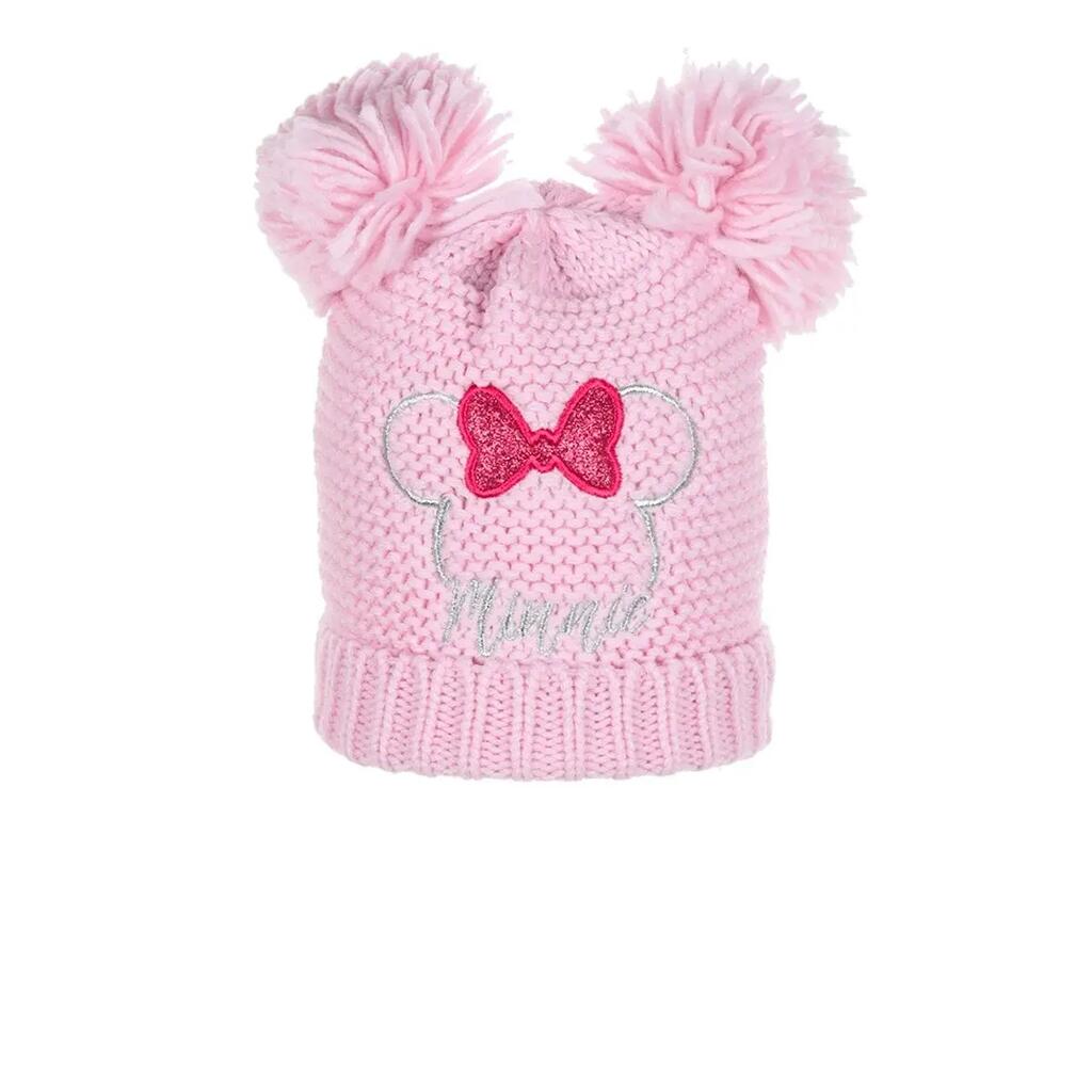 Minnie Mouse Pink Pom Pom Hat