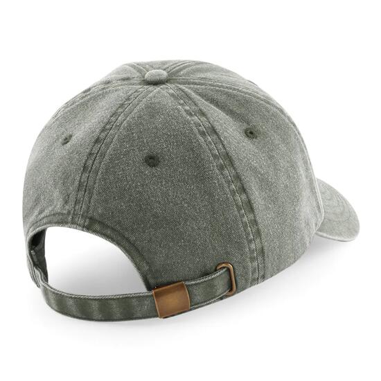 Casquette vintage profil bas - Vintage Olive - One Size