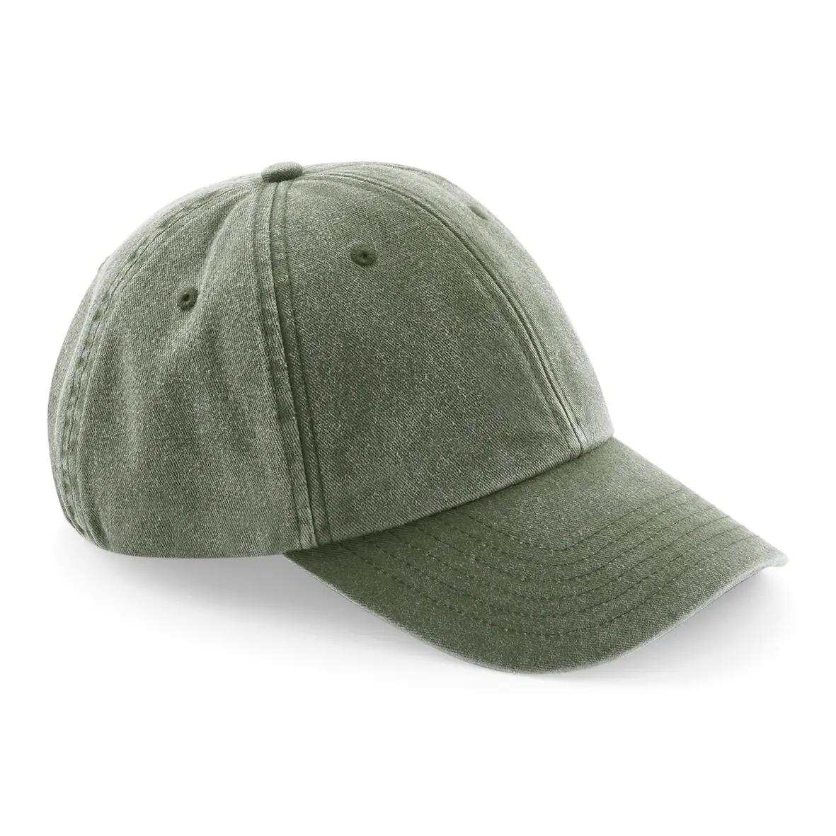 Cappello da baseball vintage a basso profilo Beechfield 6/6