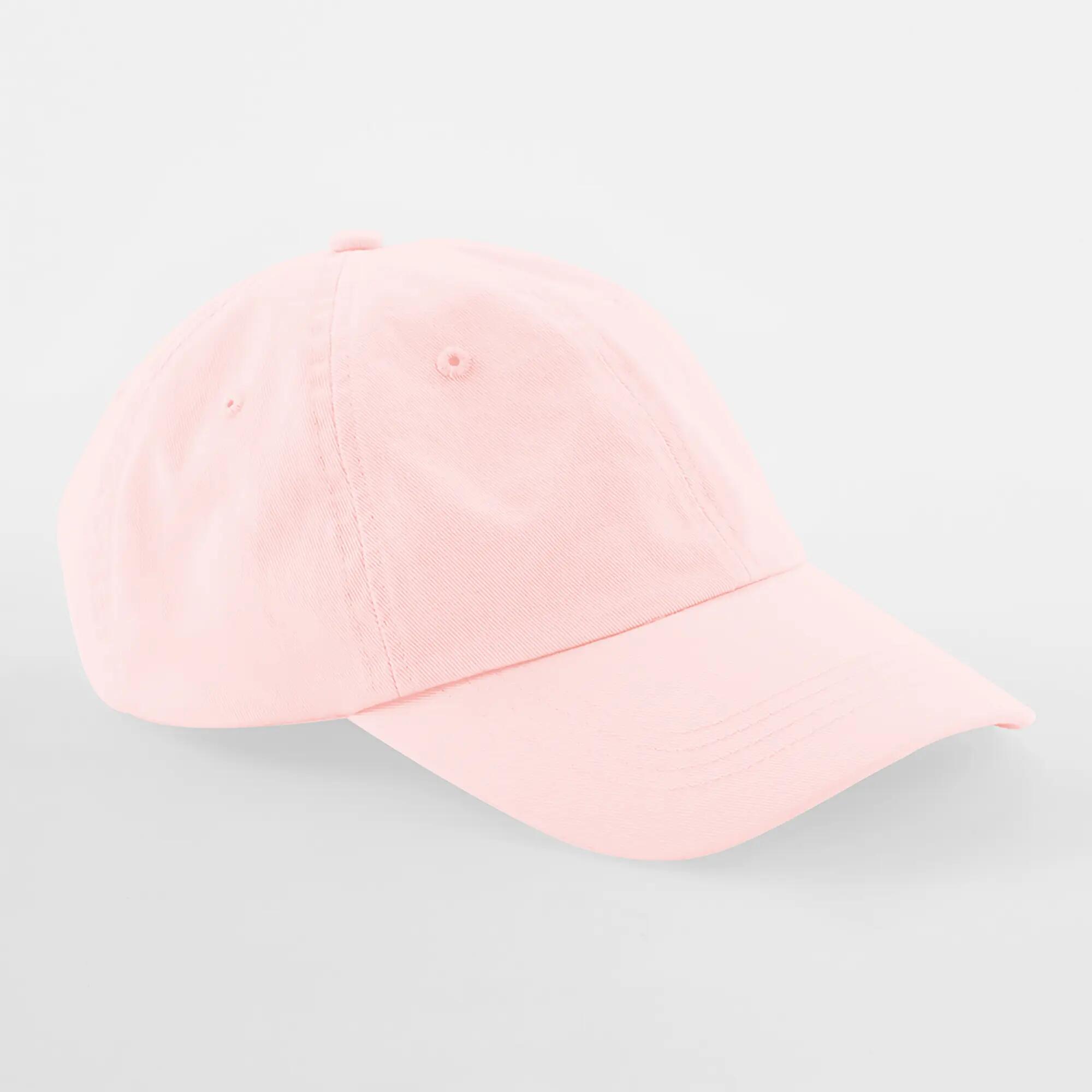 Casquette à profil bas 6 panneaux - Pastel Pink - One Size 4/4