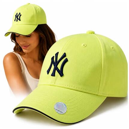 Czapka New York Yankees NY Żólta unisex Baseballówka Regulowana MLB