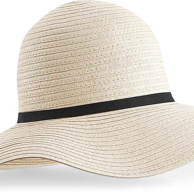 Women's wide brim summer hat Beechfield Marbella