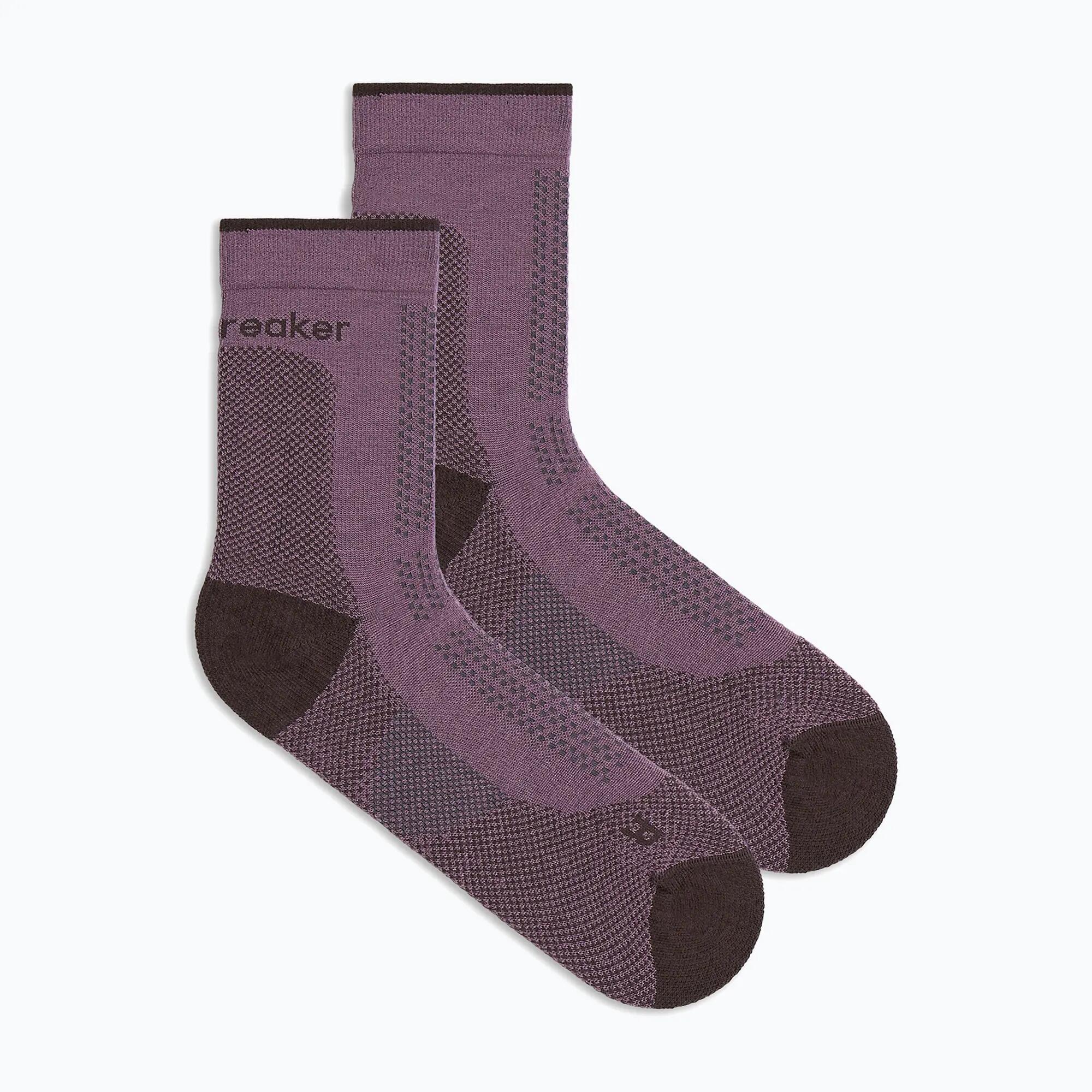 Dames sokken Icebreaker Merino Hike+ Ultralight Quarter 1/6