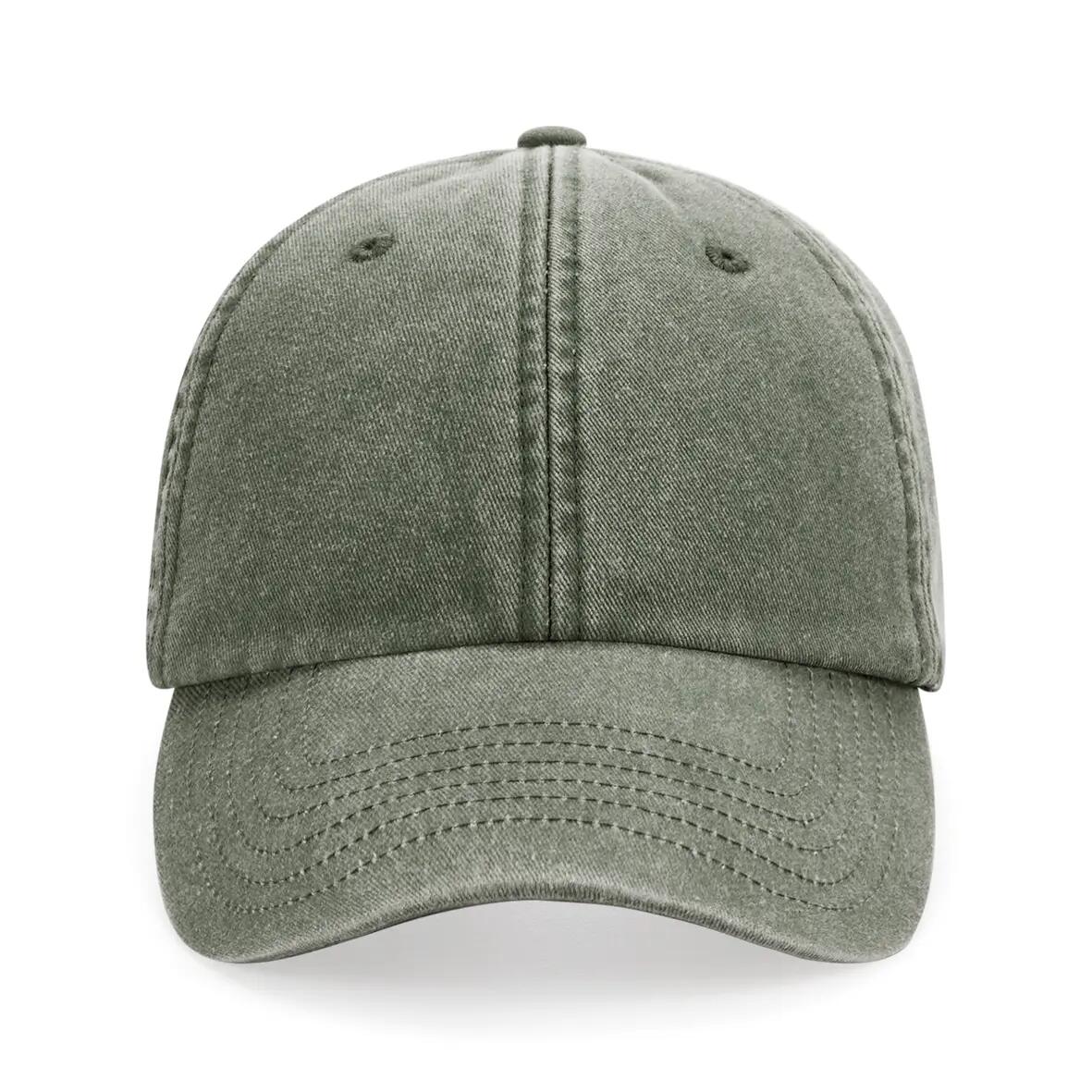Cappello da baseball vintage a basso profilo Beechfield 4/6