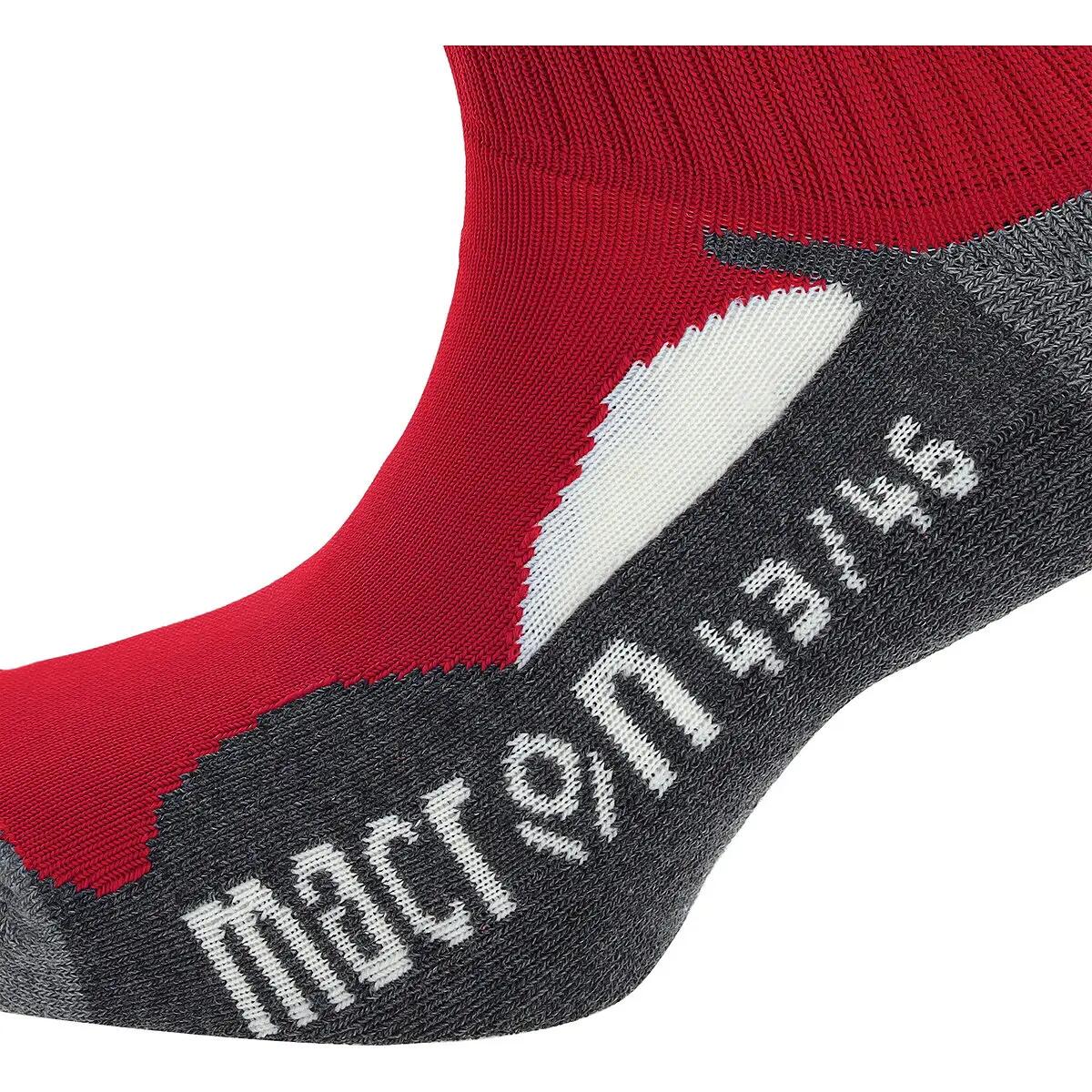 Sokken - Voetbal - Unisex - Macron Trick - Versterkt, ondersteunend - Rood 3/3