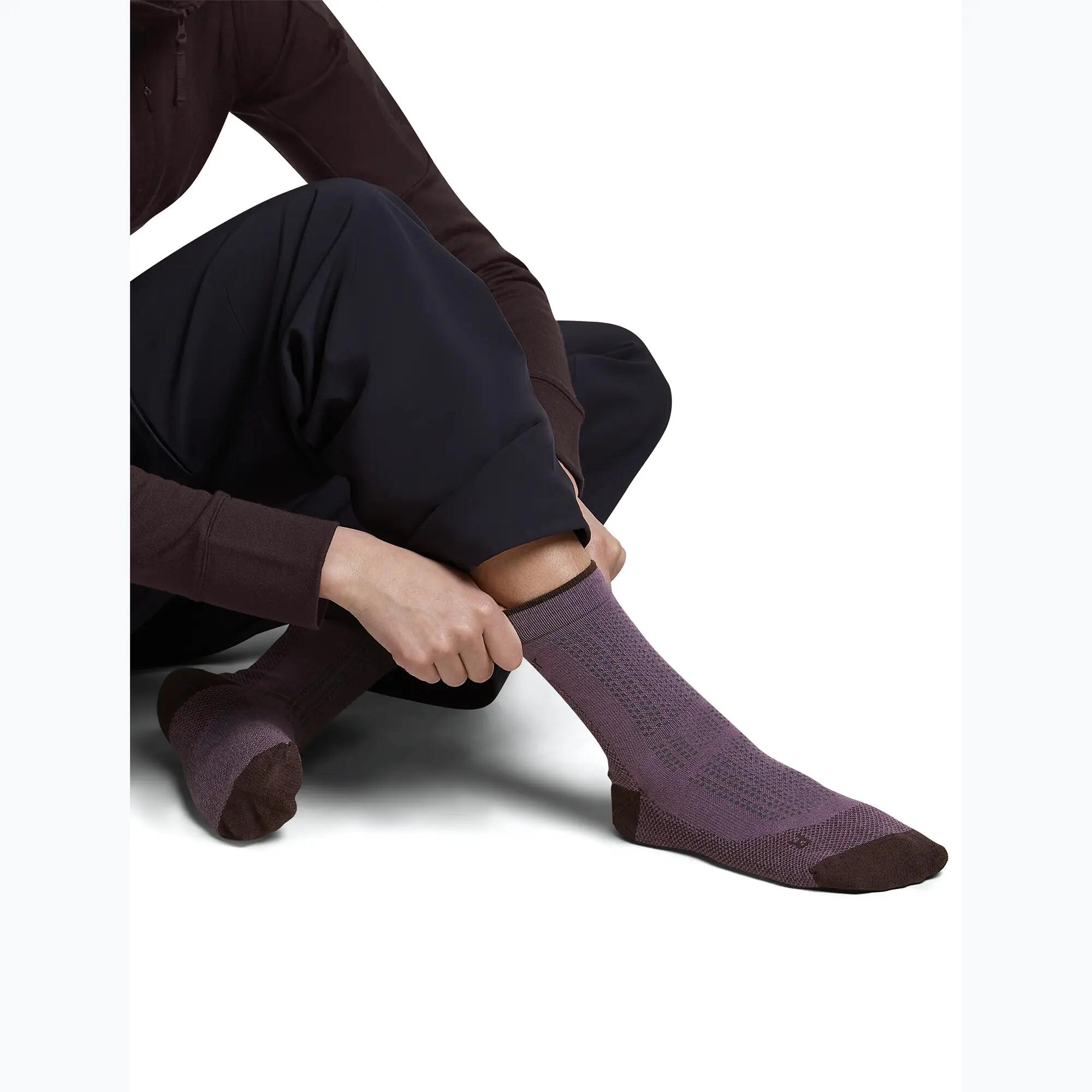 Dames sokken Icebreaker Merino Hike+ Ultralight Quarter 4/6