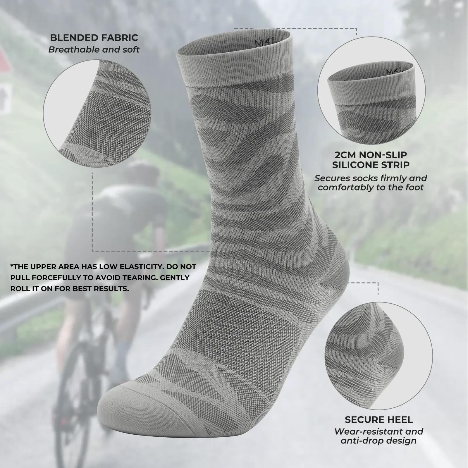 VeloNuts Rennradsocken Gepolsterte Sohle 5/6