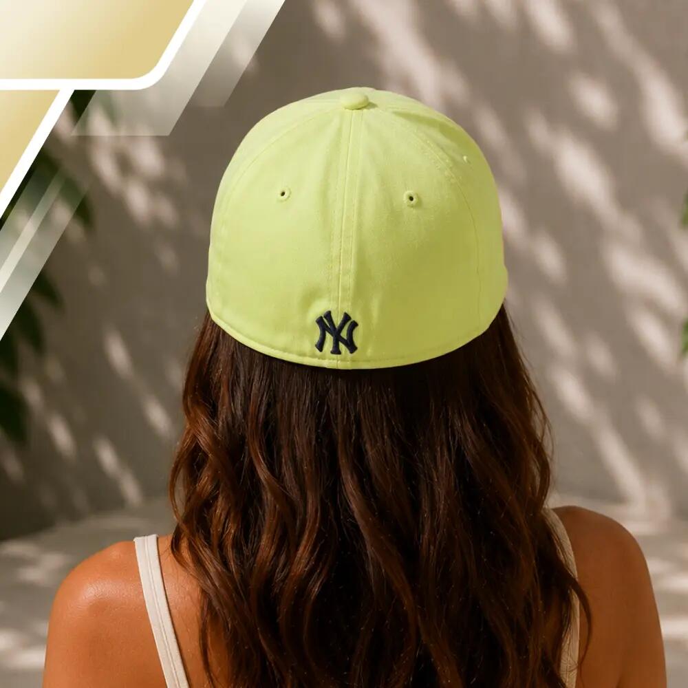 Czapka New York Yankees NY Żólta unisex Baseballówka Regulowana MLB 4/7