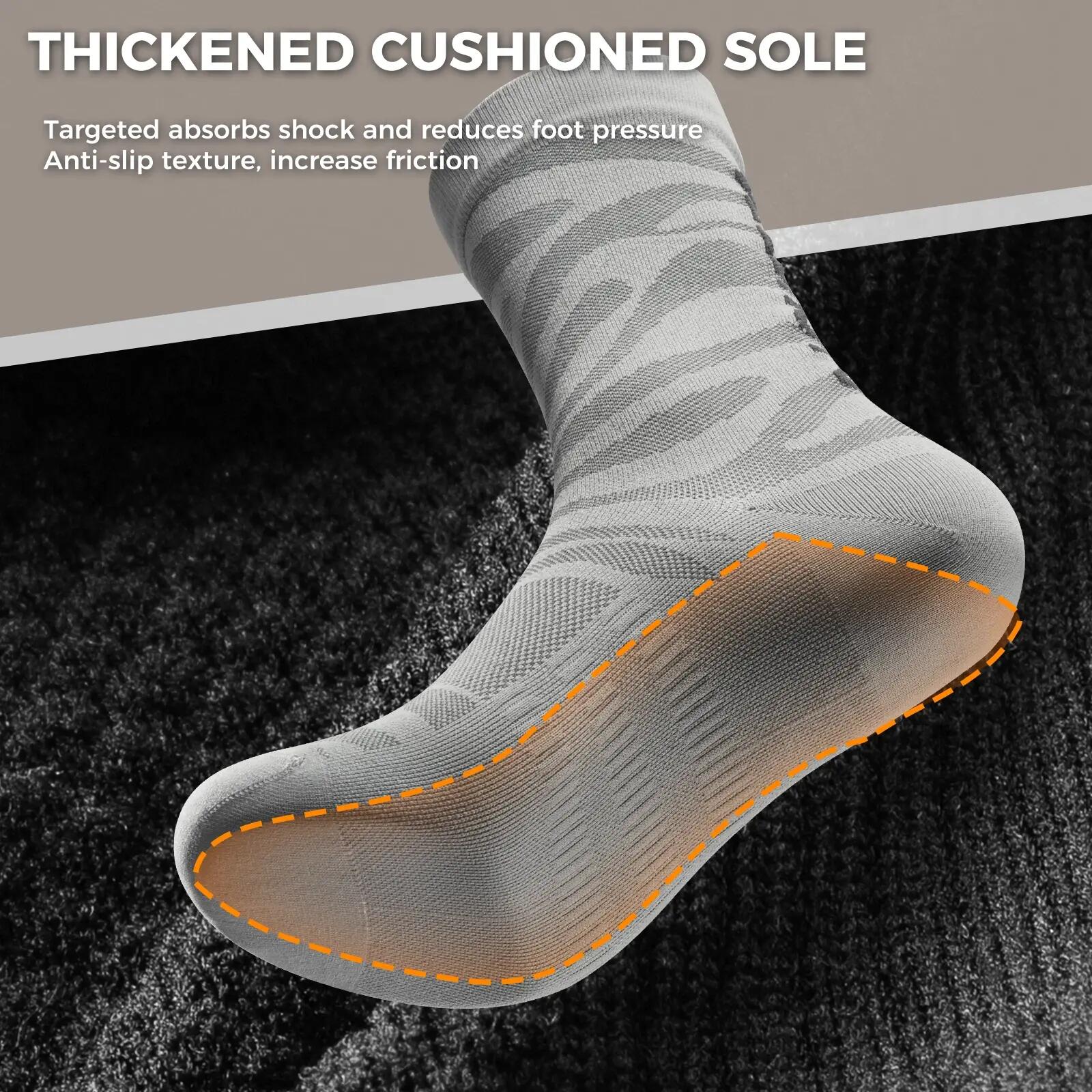 VeloNuts Rennradsocken Gepolsterte Sohle 4/6