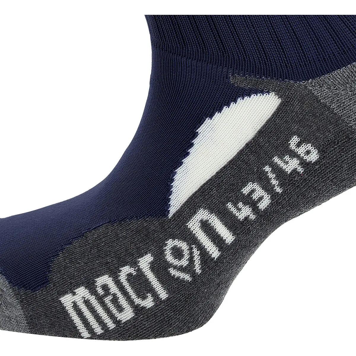 Sokken - Voetbal - Unisex - Macron Trick - Verstevigd, ondersteunend - Marine 3/3