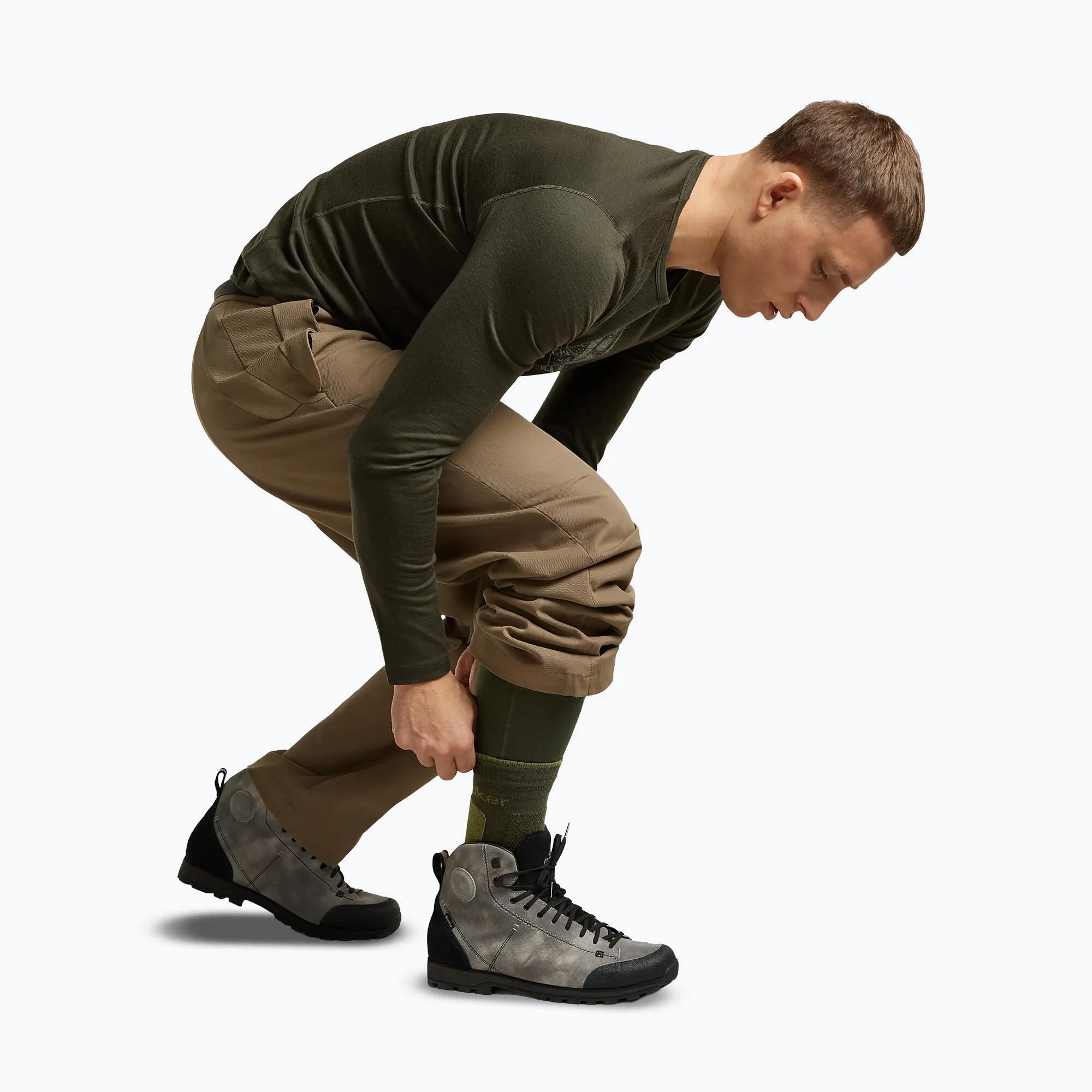 Meias masculinas Icebreaker Merino Hike+ Medium Crew 5/6