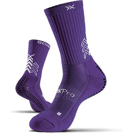 chaussettes grip running - confort et adhérence - soxpro classic - orange