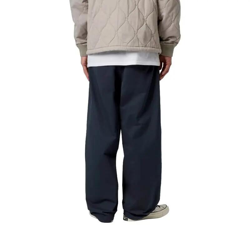 Pantalones Azules Carhartt Merrick Pant Deep Night, Stone Washed de Corte Holga 4/5