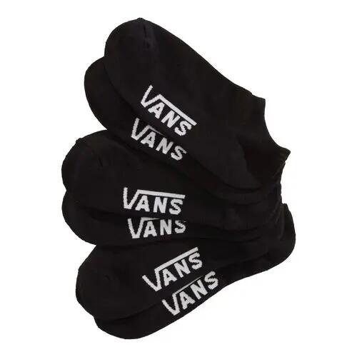 Pack 3 Pares de Calcetines Negros Vans Classic Kick Rox Black Versátiles y Disc 3/4